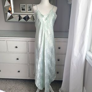 Linda Silk Satin Seafoam Green Nighty